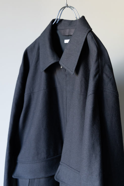 別注【Blanc YM】"Back Linen Herringbone Work Jacket"
